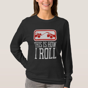 Mens Tow Truck Driver Wrecker Hoist Trucker Equipm T-Shirt