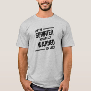 Men's Track and Field Sprinter T-Shirt
