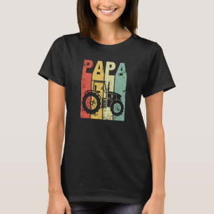 Mens Tractor dad tractor father farmer farmer agri T-Shirt