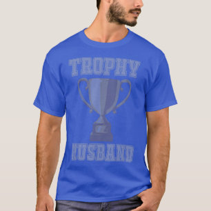 Mens TROPHY HUSBAND Men's Vintage Style Trophy H T-Shirt