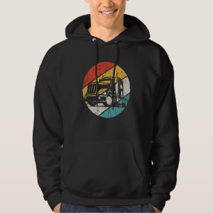 Mens Truck Driver  Long Distance Driver  Trucker S Hoodie