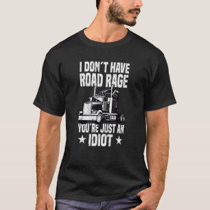 Mens Truck Driver Trucker Long Distance Driver Vic T-Shirt