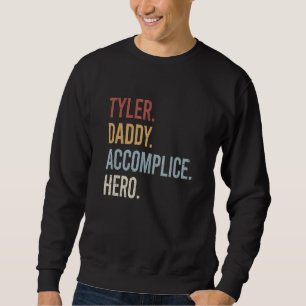 Mens Tyler Daddy Accomplice Hero Retro Style Vinta Sweatshirt