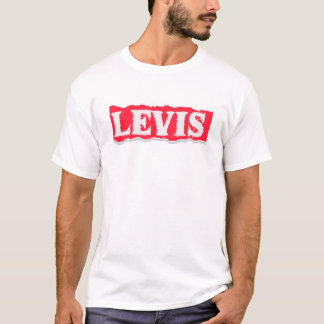 Men's Typography Levis T-Shirt