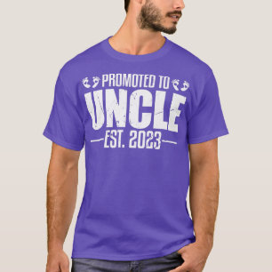 Mens Uncle 2023 Pregnancy Announcement Promoted to T-Shirt