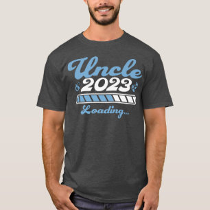 Mens Uncle 2023 Pregnancy Reveal Soon to be Uncle T-Shirt