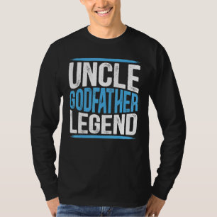 Mens Uncle Godfather Legend Proud Uncle Best Uncle T-Shirt