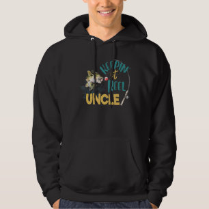 Mens Uncle Keeping It Reel Fishing Father Day Hoodie