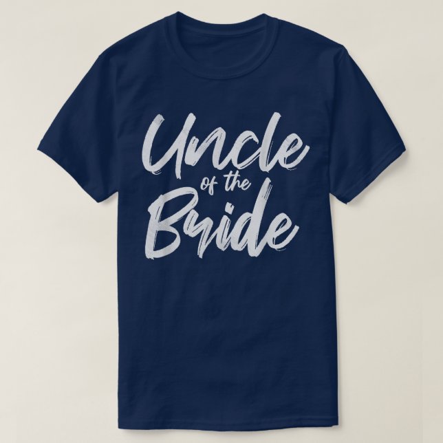 Mens Uncle Of The Bride For Wedding Family Matchin T-Shirt (Design Front)