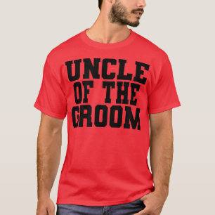 Mens Uncle Of The Groom, Funny Family Matching, Ba T-Shirt