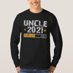 Mens Uncle To Be 2022 New Future Cool Father's Day T-Shirt