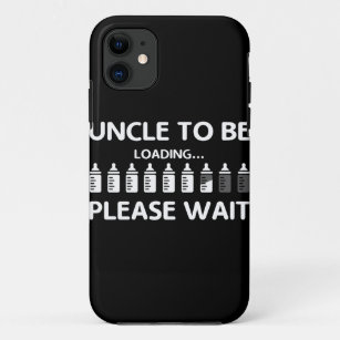 Mens Uncle To Be design Funny Pregnancy Gift for Case-Mate iPhone Case