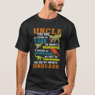 Mens Unclesaurus T Rex Dinosaur Uncle Saurus Famil T-Shirt