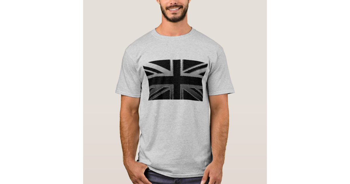 Men's Union Jack Flag TShirt Zazzle.co.uk