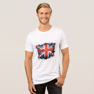 Men's union jack t shirt
