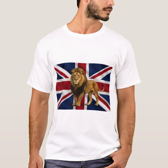 Men's union jack t shirt (Front)