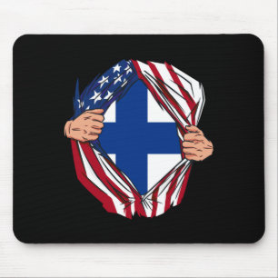 Mens Usa Aamerican Grown Finnish Roots Performance Mouse Mat
