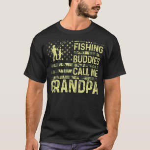 Mens Usa Patriotic For Fishman My Fishing Buddies T-Shirt