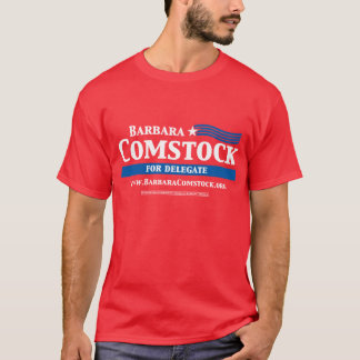 Men's VA Delegate Barbara Comstock Shirt (Red)