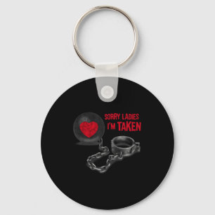 Mens Valentine's Day - Ball And Chain Key Ring