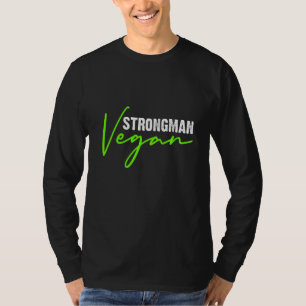 Mens Vegan Strongman Gym T-Shirt
