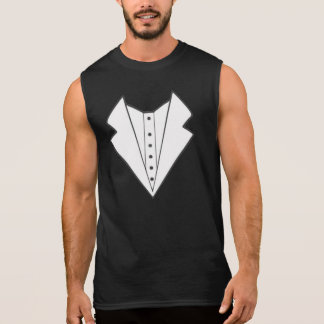 Men's Vest print Sleeveless T-Shirt