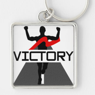 Mens Victory Runner Keychain
