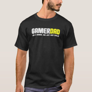 Mens Video Game MENS Gamer Dad Father s Day Birthd T-Shirt