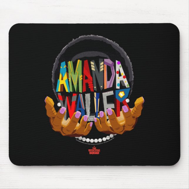 Mens Villain Team Big Waller Performance Mouse Mat (Front)