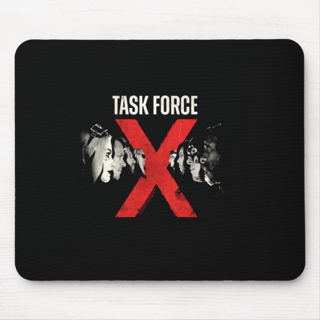 Mens Villain Team Task Force X Performance Mouse Mat (Front)