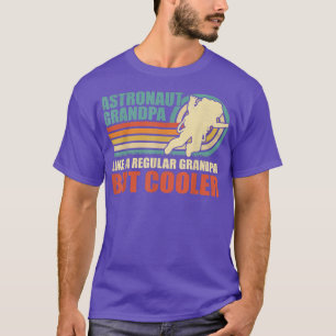 Mens Vintage Astronaut Grandpa Like A Regular Gran T-Shirt
