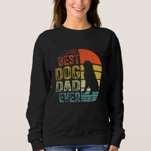 Mens Vintage Bernese Mountain Best Dog Dad Ever Fa Sweatshirt