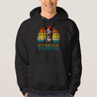 Mens Vintage Best Australian Cattle Dad Ever Men F Hoodie