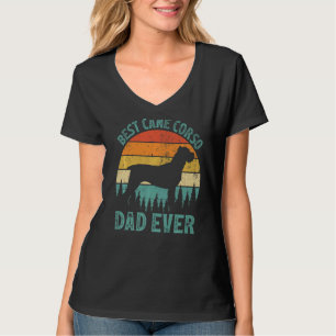 Mens Vintage Best Cane Corso Dad Ever Father's Da T-Shirt