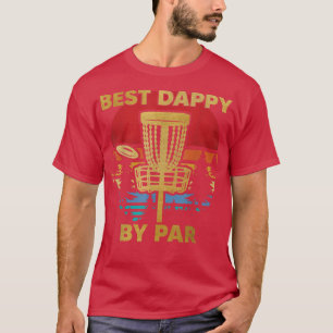 Mens Vintage Best Dappy By Par Papa Golfer player T-Shirt
