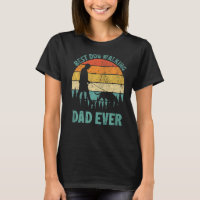 Mens  Vintage Best Dog Walking Dad Ever Father's D