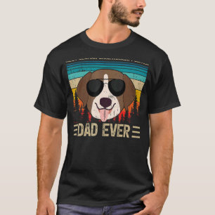 Mens Vintage Best German Shorthaired Pointer Dad E T-Shirt