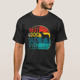 Mens Vintage Best Jack Russell Terrier Dog Dad Eve T-Shirt