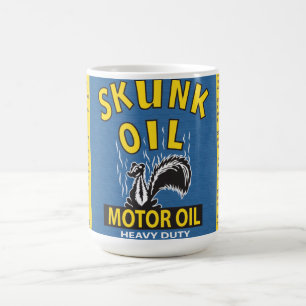 Men's Vintage Car Oil Mug