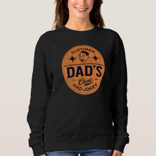 Mens Vintage Classic Old Retired Dad Jokes Lol Fat Sweatshirt