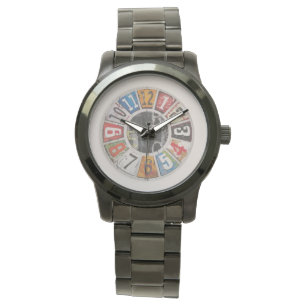 Mens Vintage Distressed Watch