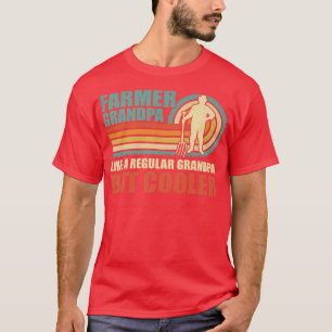 Mens Vintage Farmer Grandpa Like A Regular Grandpa T-Shirt