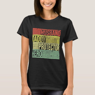 Mens Vintage Grandpa Fathers Day Husband Daddy Pro T-Shirt