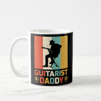 Mens Vintage Guitar Music Lover Guitarist Daddy