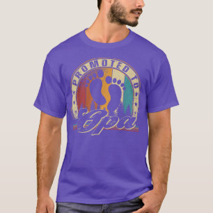 Mens Vintage Promoted to Opa Est 2023 First Time F T-Shirt