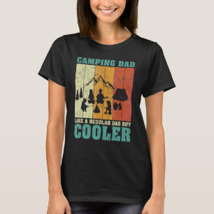 Mens Vintage Retro Camping Dad Like A Regular Dad T-Shirt