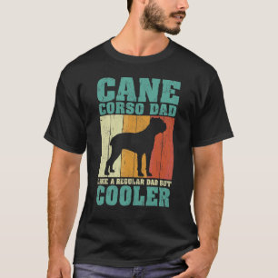 Mens Vintage Retro Cane Corso Dad Like A Regular D T-Shirt