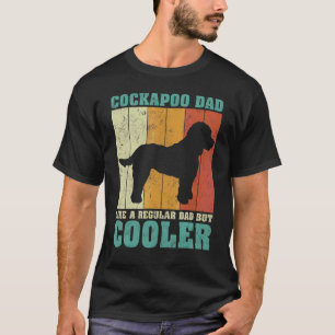 Mens Vintage Retro Cockapoo Dad Like A Regular Dad T-Shirt