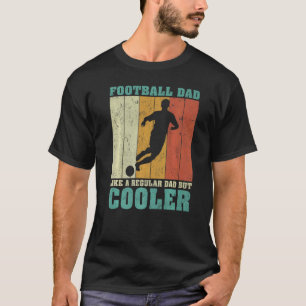 Mens Vintage Retro Football Dad Like A Regular Dad T-Shirt