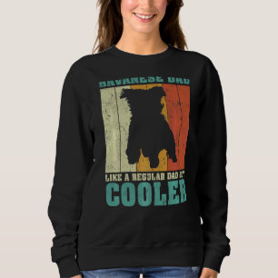 Mens Vintage Retro Havanese Dad Like A Regular Dad Sweatshirt